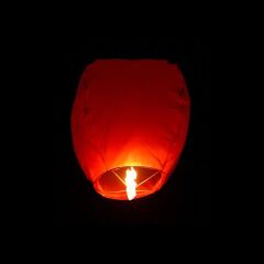 Dilek Feneri, Dilek Balonu Kırmızı - 1 Adet