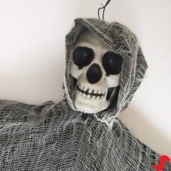 İskelet Hayalet Halloween Dekor SüSü, 80cm x 60cm