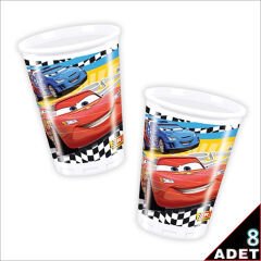 Cars The Legend Of The Track Plastik Bardak - 8 Adet