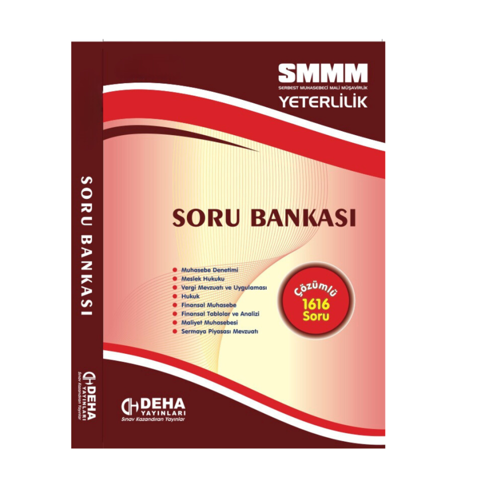 SMMM Yeterlilik Sınavına Hazırlık 1616 Çözümlü Soru Bankası Kitabı