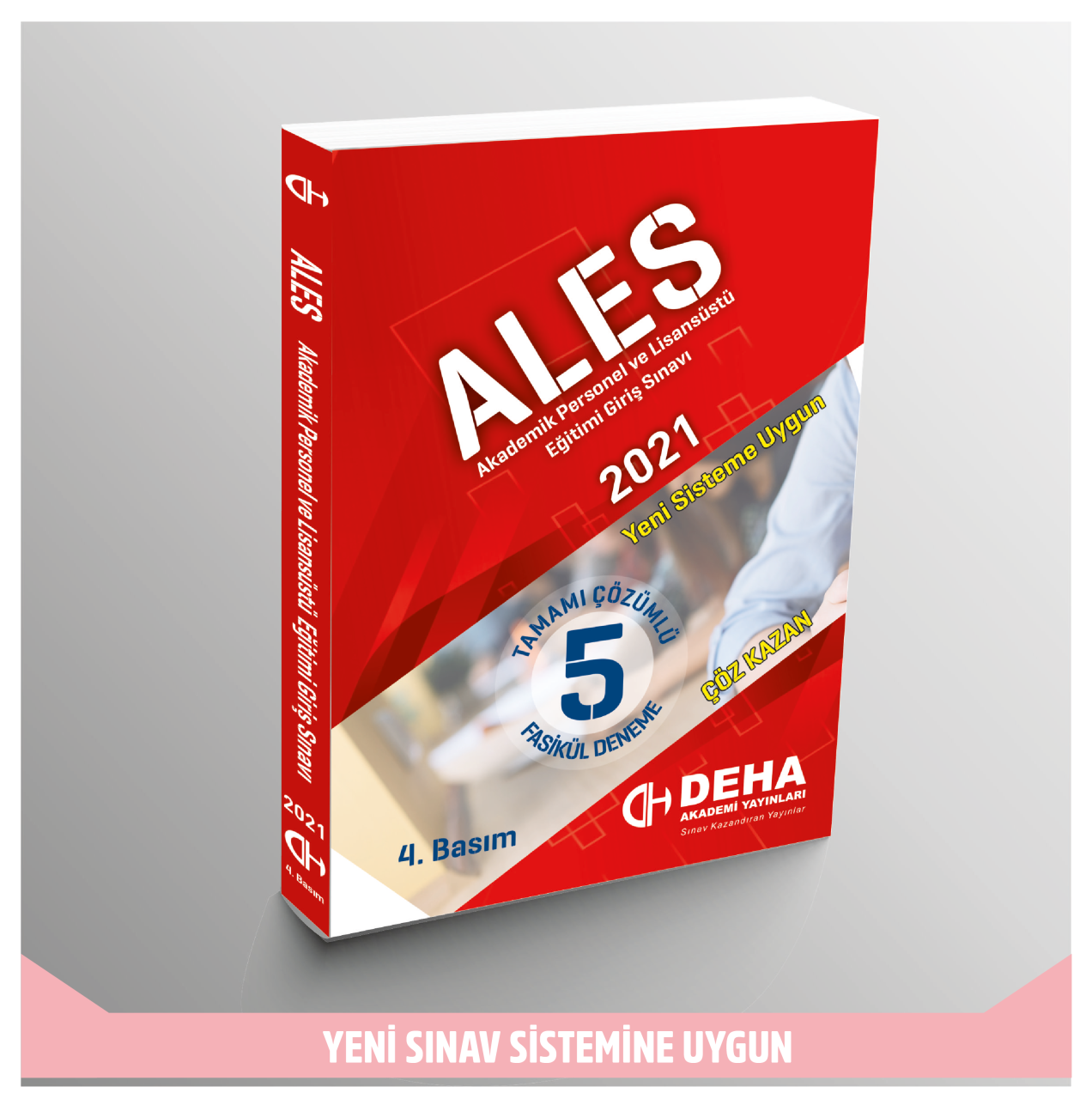 ALES Tamamı Çözümlü 5 Fasikül Deneme Kitabı