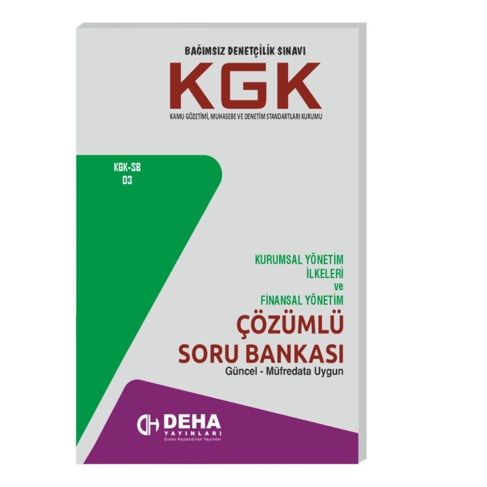 KGK Bağımsız Denetçi Sınavlarına Hazırlık Kurumsal Yönetim Soru Bankası Kitabı