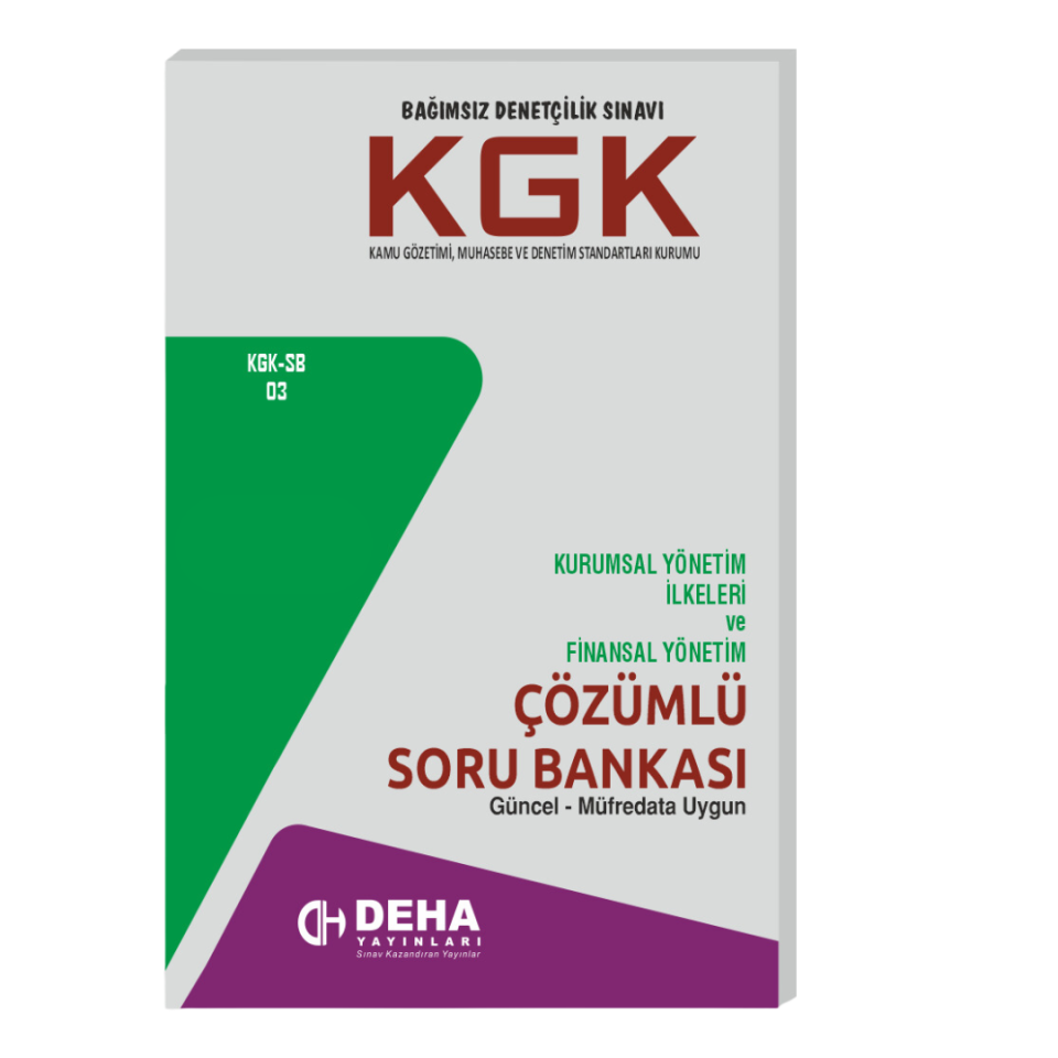 KGK Bağımsız Denetçi Sınavlarına Hazırlık Kurumsal Yönetim Soru Bankası Kitabı