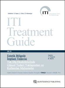 ITI Treatment Guide VOL 10 - Estetik Bölgede İmplant Tedavisi Tek Diş Eksikliklerinde Güncel Tedavi Yaklaşımları ve Kullanılan Malzemeler