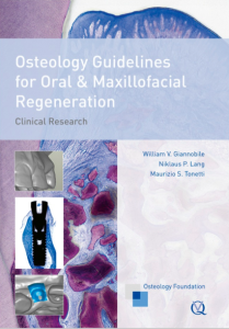 Osteology Guidelines for Oral & Maxillofacial Regeneration