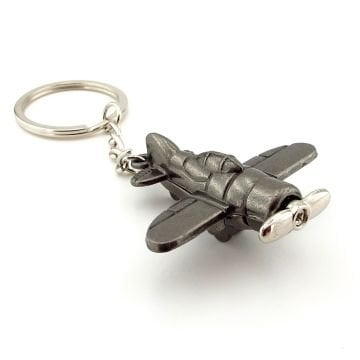 Spitfire Pervaneli Uçak İkinci Dünya Savaşı Metal Anahtarlık KC070