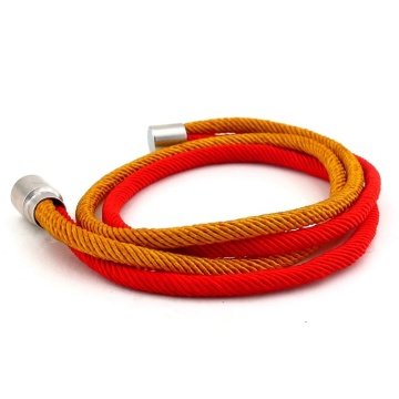 SARI KIRMIZI SARMA MIKNATISLI KLİPS ERKEK BİLEKLİK BT627