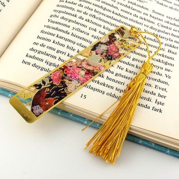 Vincent Van Gogh Güller Çiçek Sanat Tablo Resim Metal Ayraç Kitap Ayracı AY038