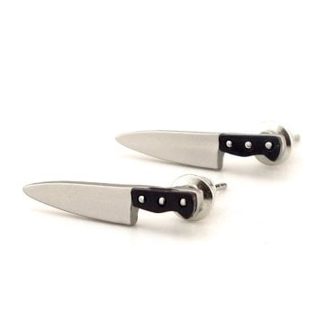 MASTER CHEF 20mm KÜÇÜK BOY BIÇAK ET BIÇAĞI UNİSEX KÜPE E859