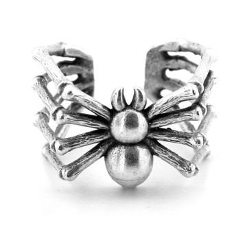 Örümcek Spider Gotik Pirinç Ayarlanabilir Erkek Yüzük RG065