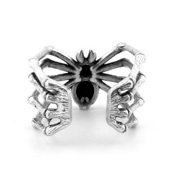 Örümcek Spider Gotik Pirinç Ayarlanabilir Erkek Yüzük RG065