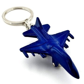 F16 FALCON FIGHTER JET UÇAK SAVAŞ UÇAĞI METAL ANAHTARLIK KC967