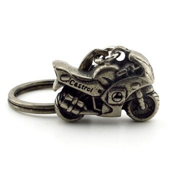 YARIŞ MOTORU MOTOSİKLET ESKİTME METAL ANAHTARLIK KC851