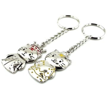 SEVİMLİ KEDİLER İKİLİ METAL ANAHTARLIK SETİ KC983