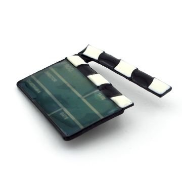Yeşil Klaket Sinema Hollywood Yaka Çanta Süsü Rozet Pin RZ138