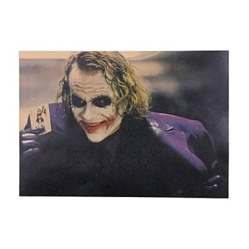 JOKER DARK KNİGHT HEATH LEDGER KRAFT POSTER AF013