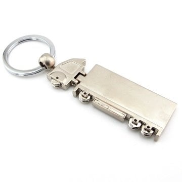 TIR KAMYON ŞEKLİNDENAKLİYE  METAL ANAHTARLIK KC881