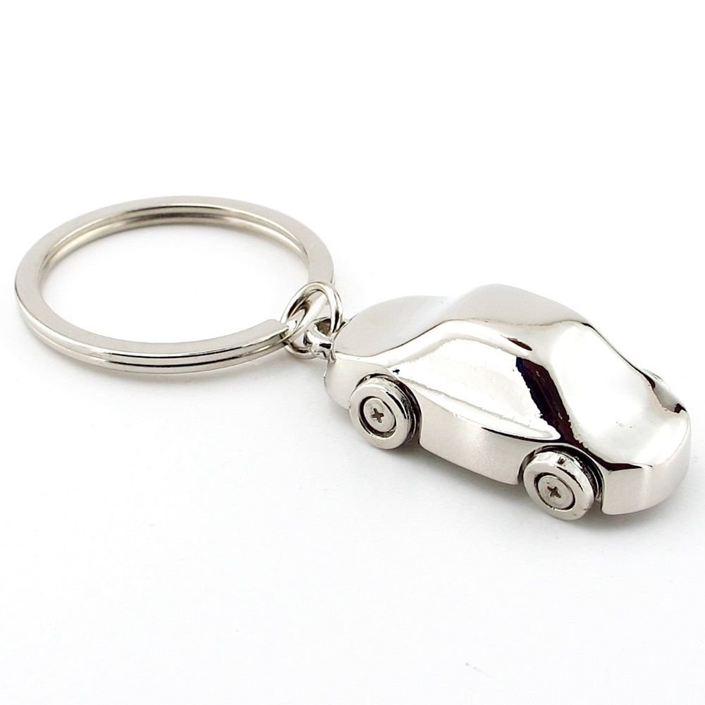 Mini Araba Nostaljik Retro Parlak Metal Anahtarlık KC134