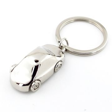 Mini Araba Nostaljik Retro Parlak Metal Anahtarlık KC134