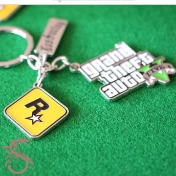 GTA V ONLINE GRAND THEFT METAL ANAHTARLIK KC480