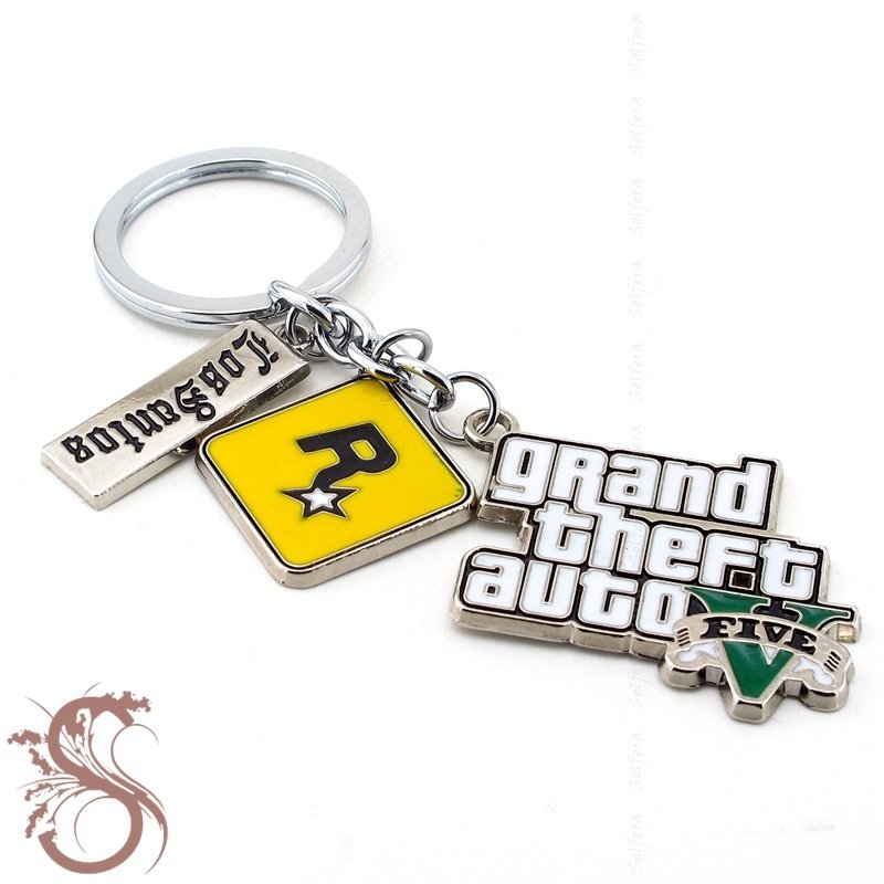 GTA V ONLINE GRAND THEFT METAL ANAHTARLIK KC480