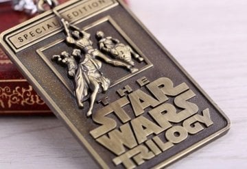 THE STAR WARS TRILOGY ÜÇLEME METAL ANAHTARLIK KC481