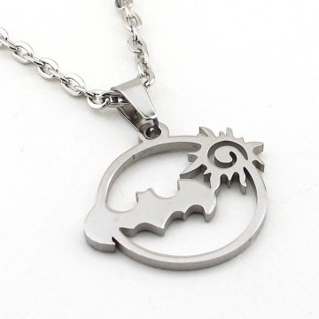 BATMAN YARASA ADAM DARK KNIGHT YUVARLAK ÇELİK KOLYE Q0121