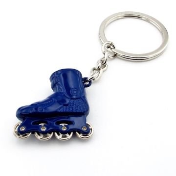 LACİVERT PATEN ROLLER SKATE DÖNER TEKERLİ METAL ANAHTARLIK KC001