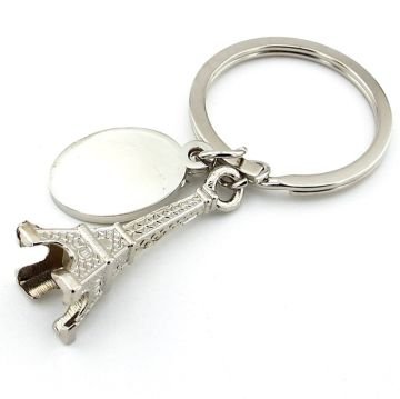 EYFEL KULESİ PARİS EIFFEL GÜMÜŞ RENKLİ METAL ANAHTARLIK KC006
