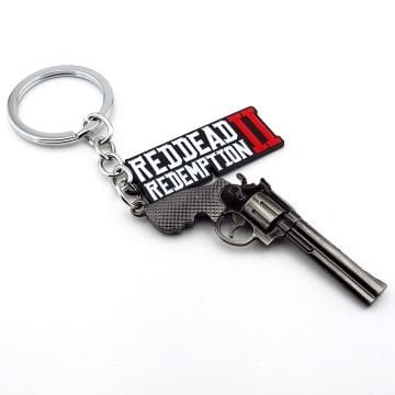 Red Dead Redemption RDR2 Revolver Tabanca Altıpatlar Metal Anahtarlık KC136