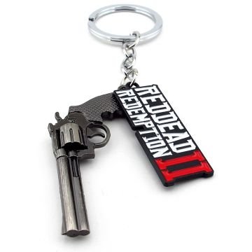 Red Dead Redemption RDR2 Revolver Tabanca Altıpatlar Metal Anahtarlık KC136