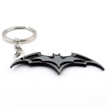 Batman Dc Comics Yarasa Şeklinde Gri Metal Anahtarlık KC138