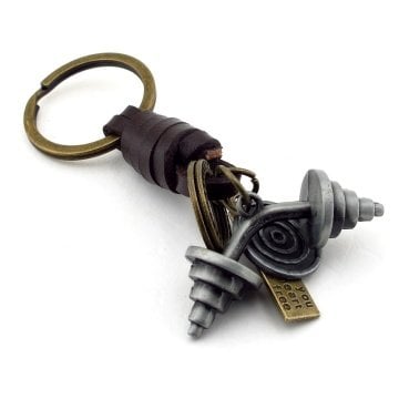HALTER FİTNESS AĞIRLIK DERİ METAL ANAHTARLIK KC749