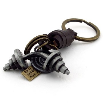 HALTER FİTNESS AĞIRLIK DERİ METAL ANAHTARLIK KC749