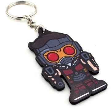 STAR-LORD GUARDIANS OF THE GALAXY MDF AHŞAP ANAHTARLIK KC783