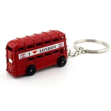 LONDON BUS LONDRA KIRMIZI OTOBÜS METAL ANAHTARLIK KC803
