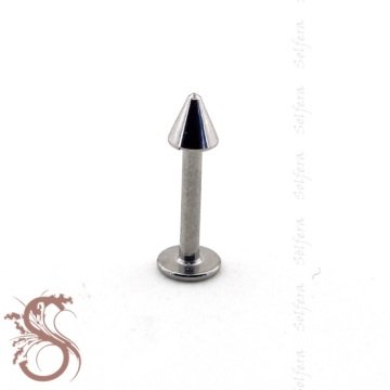 Solfera VÜCUT PİERCİNG 11 MM GÜMÜŞ RENK ÇENE P348