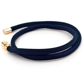 LACİVERT PARACORD SARI MANYETİK KLİPS ERKEK BİLEKLİK BT536