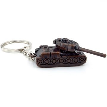Savaş Tankı Zırhlı Araç Figür Ağır Metal Anahtarlık KC022