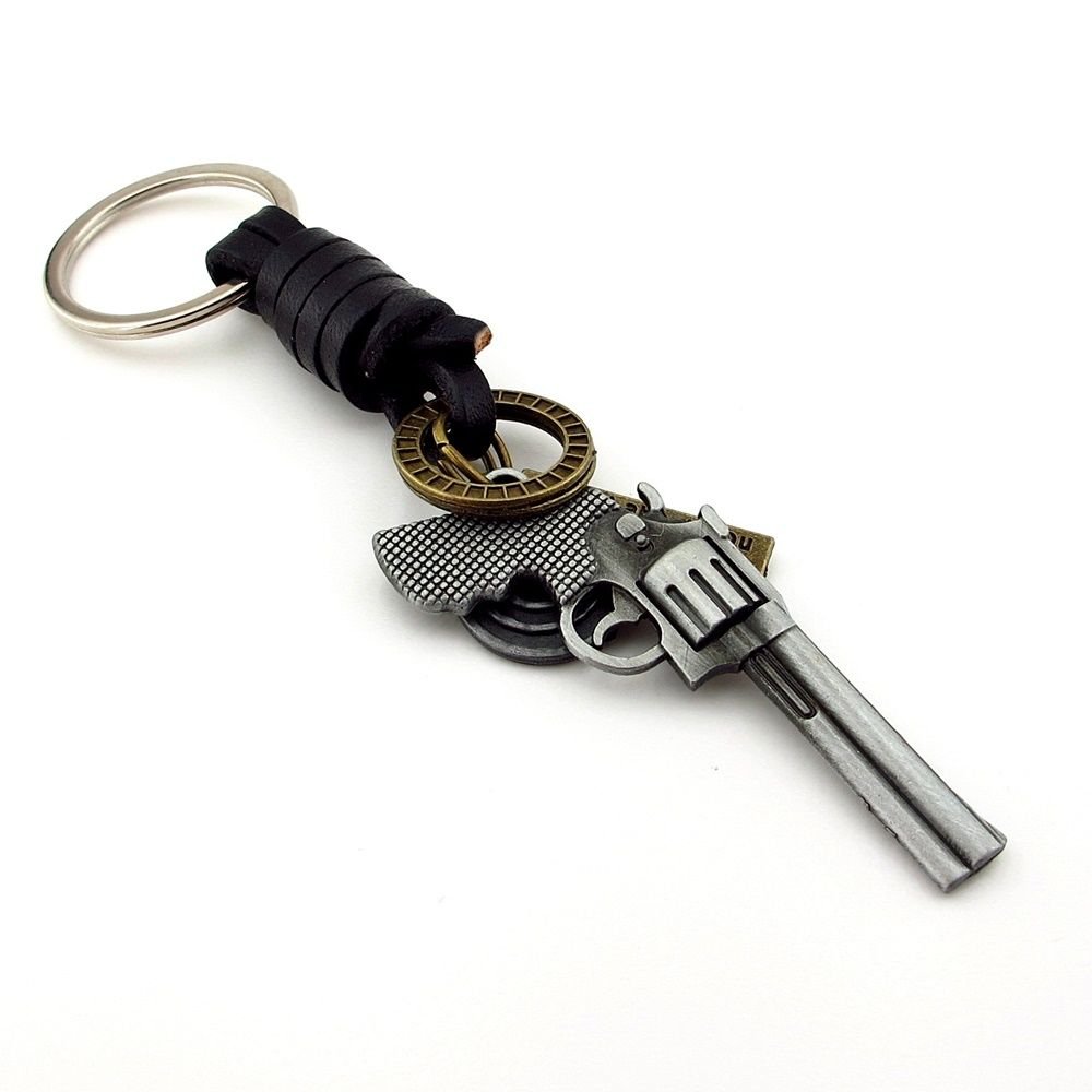 RDR2 Revolver Altıpatlar Tabanca Deri Metal Anahtarlık KC041