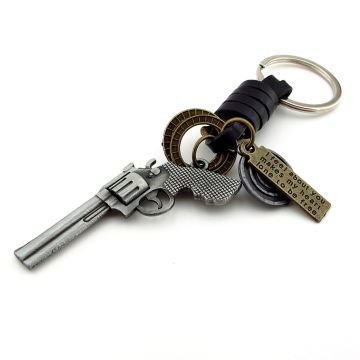 RDR2 Revolver Altıpatlar Tabanca Deri Metal Anahtarlık KC041