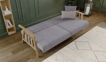 Anka 3 Seater Sofa - Cream Arm