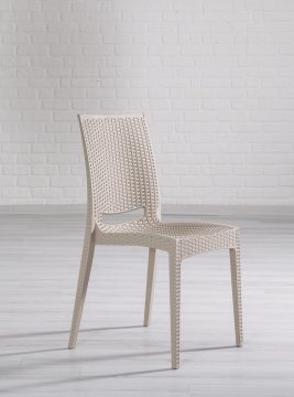 Rattan Sandalye - Çok Renkli