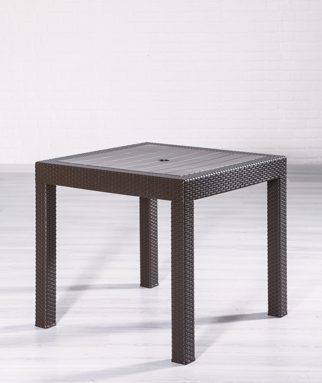 Rattan Table - Multi Coloured