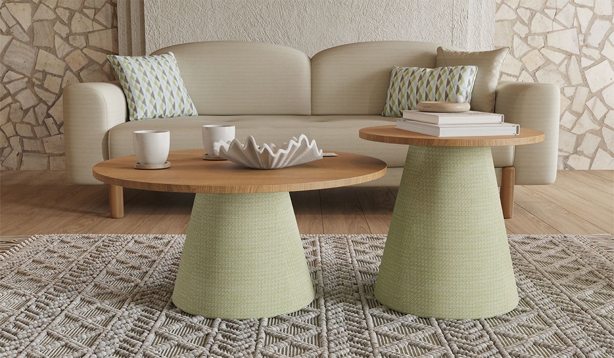 Bohem Plus Round Coffe Table Set