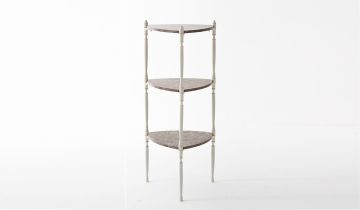 Puzzle Üçgen Zigon Coffeetable - Grey