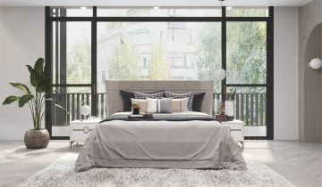 Gold Bella Headboard