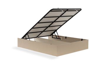 Linen Bed Frame With Storage