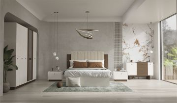 Linen Bed Frame With Storage