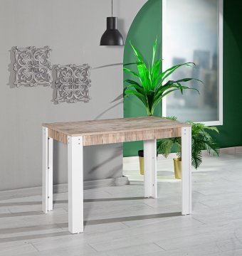 Grande Table - 4 Adet Venüs Chair - White